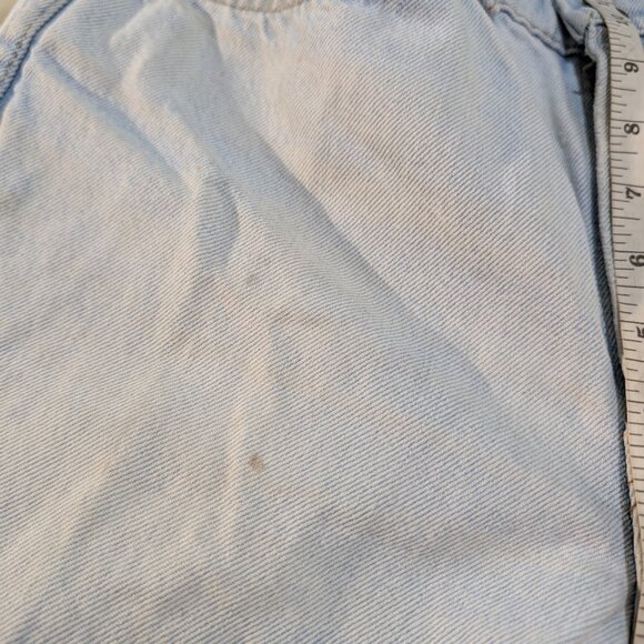 Vintage GWG Light Wash Scrubbies Creased Front High Rise Jeans Size 34x30 - Picture 9 of 16